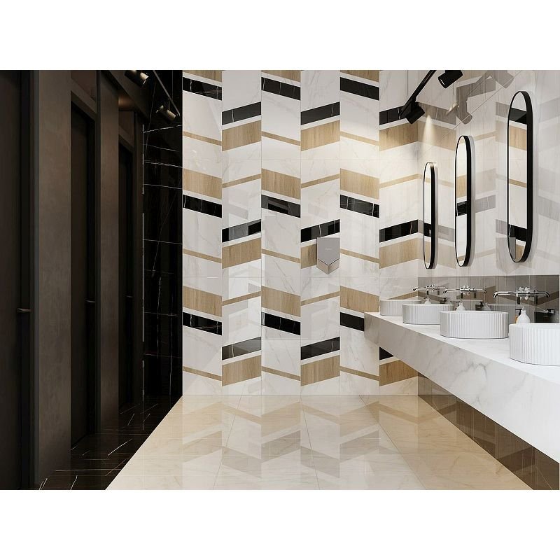 Декор Kerama Marazzi (Керама Марацци) Бертран микс ID130 40х120 см