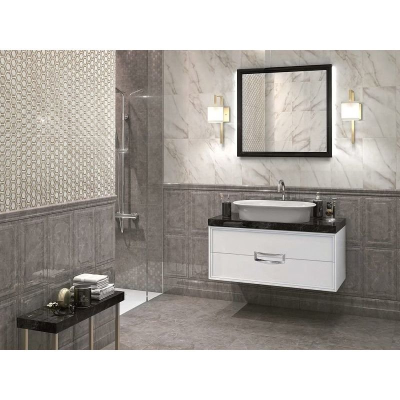 Керамогранит Kerama Marazzi (Керама Марацци) Гран Пале серый SG457320R 50,2х50,2 см
