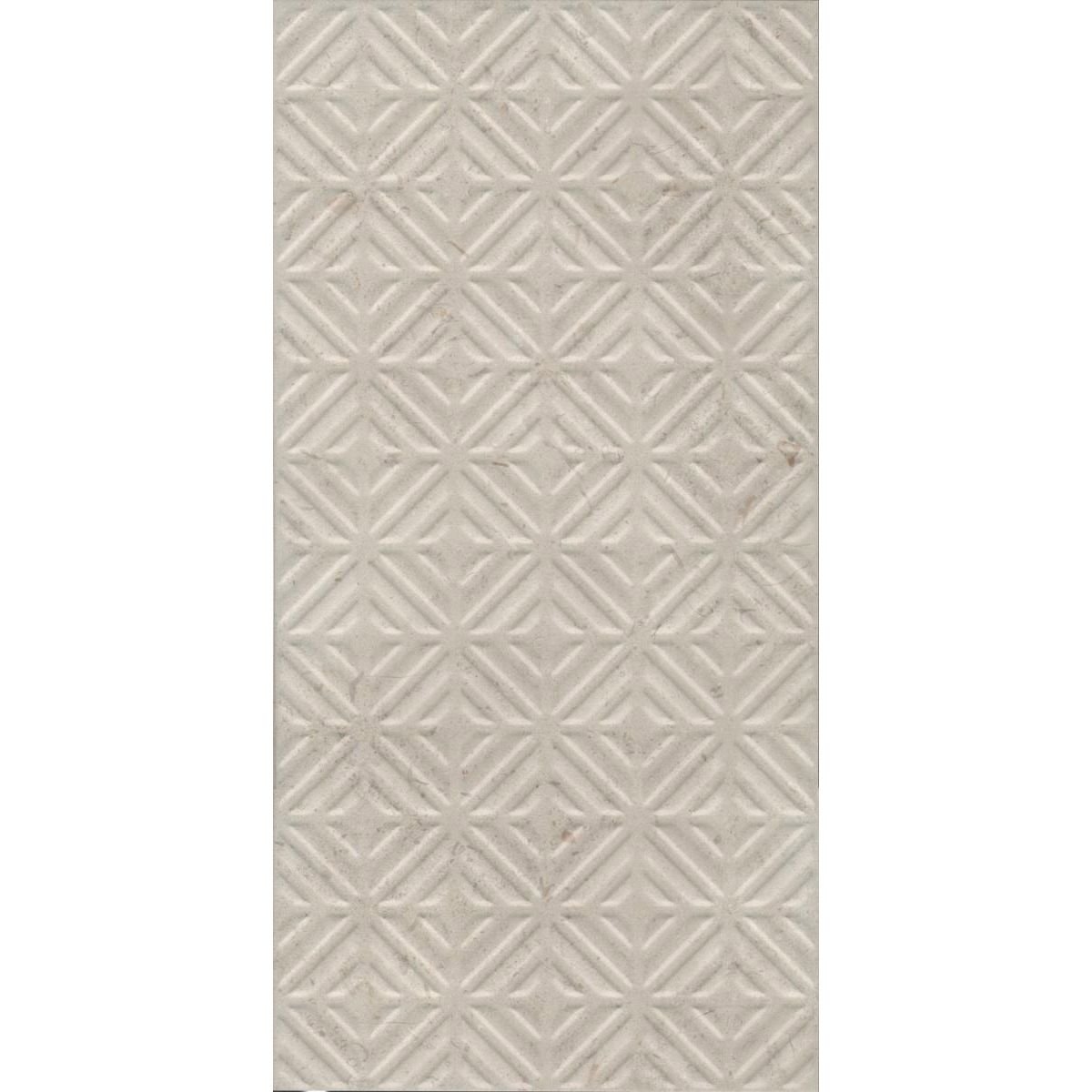 Настенная плитка Kerama Marazzi (Керама Марацци) Карму структура бежевый матовый обрезной 11210R 30х60 см