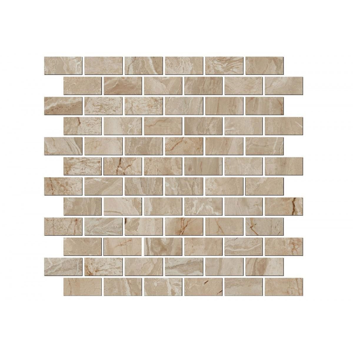 Декор Kerama Marazzi (Керама Марацци) Эвора мозаичный бежевый глянцевый MM13121 30х32 см