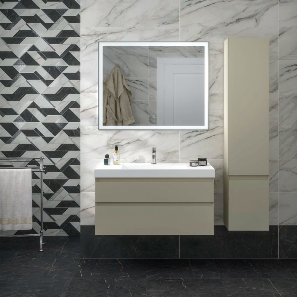 Керамогранит Kerama Marazzi (Керама Марацци) Буонарроти Белый Обрезной 60х60 см, толщ. 9 мм, (SG642820R)