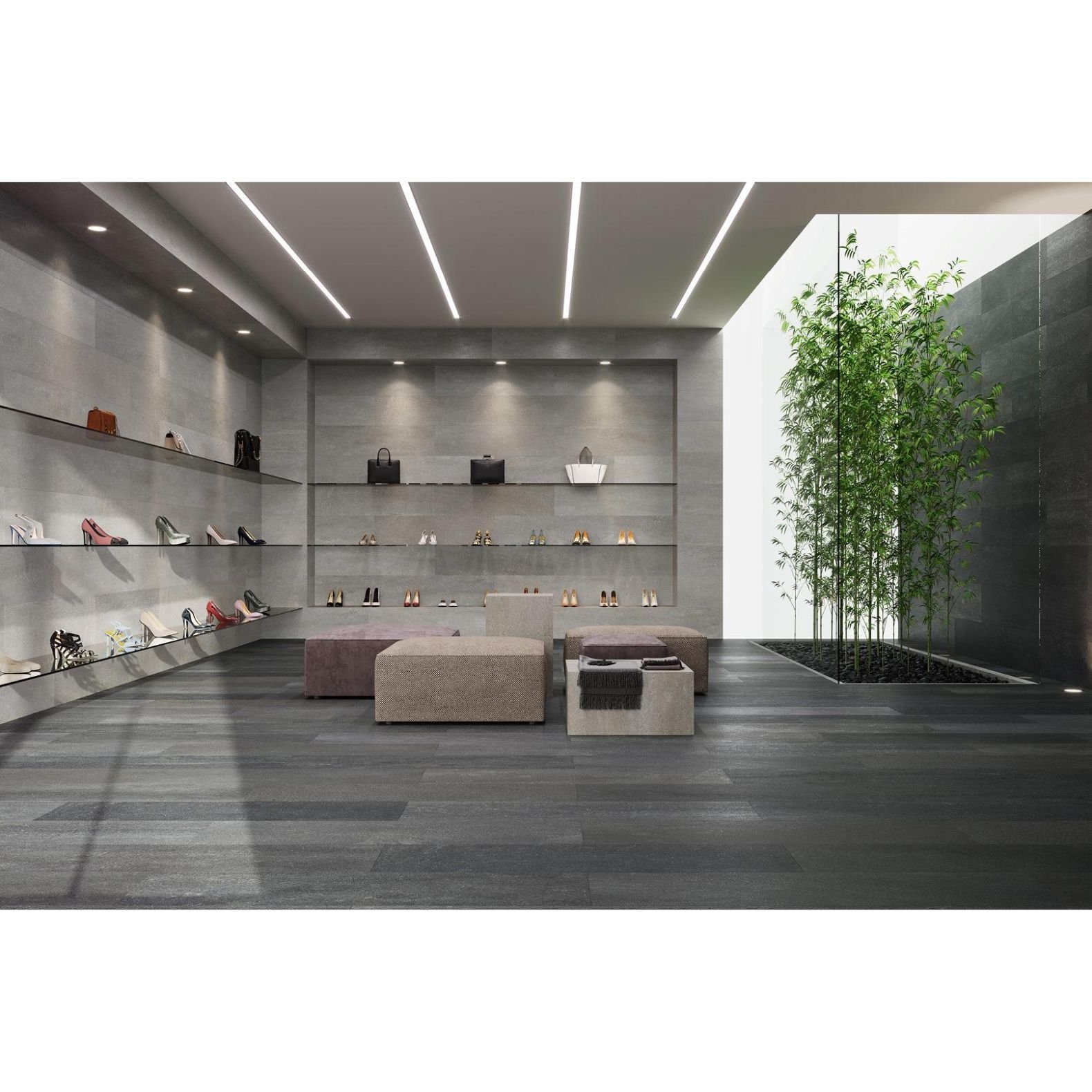 Керамогранит Kerama Marazzi (Керама Марацци) Про Нордик Серый Светлый Обрезной 60х60 см, толщ. 9 мм, (DD605320R)