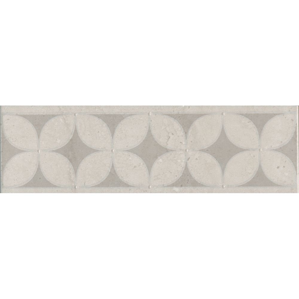 Бордюр Kerama Marazzi (Керама Марацци) Туф Бежевый Светлый 5,7х20 см, толщ. 6.9 мм, (OS/A217/8340)