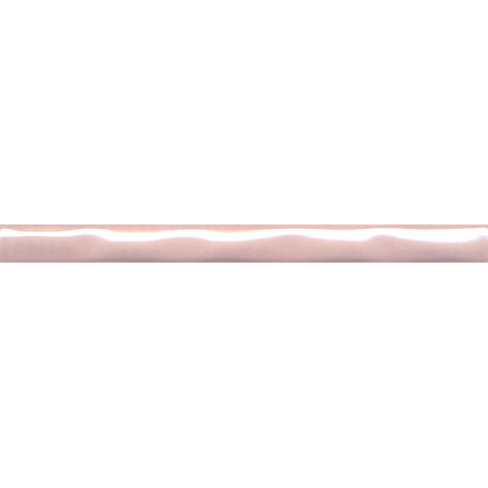 Карандаш Kerama Marazzi Фоскари Розовый Волна 25х2 см (PWB001)