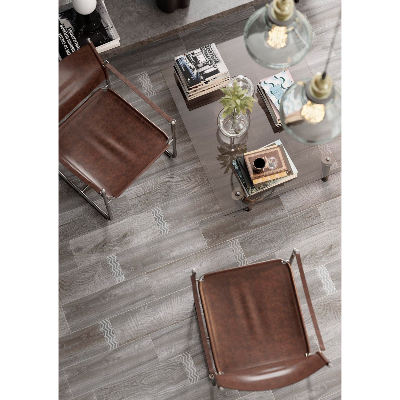 Керамогранит LB Ceramics (Lasselsberger Ceramics) Шэдоу Декор бежевый 20х60 см 6264-0006
