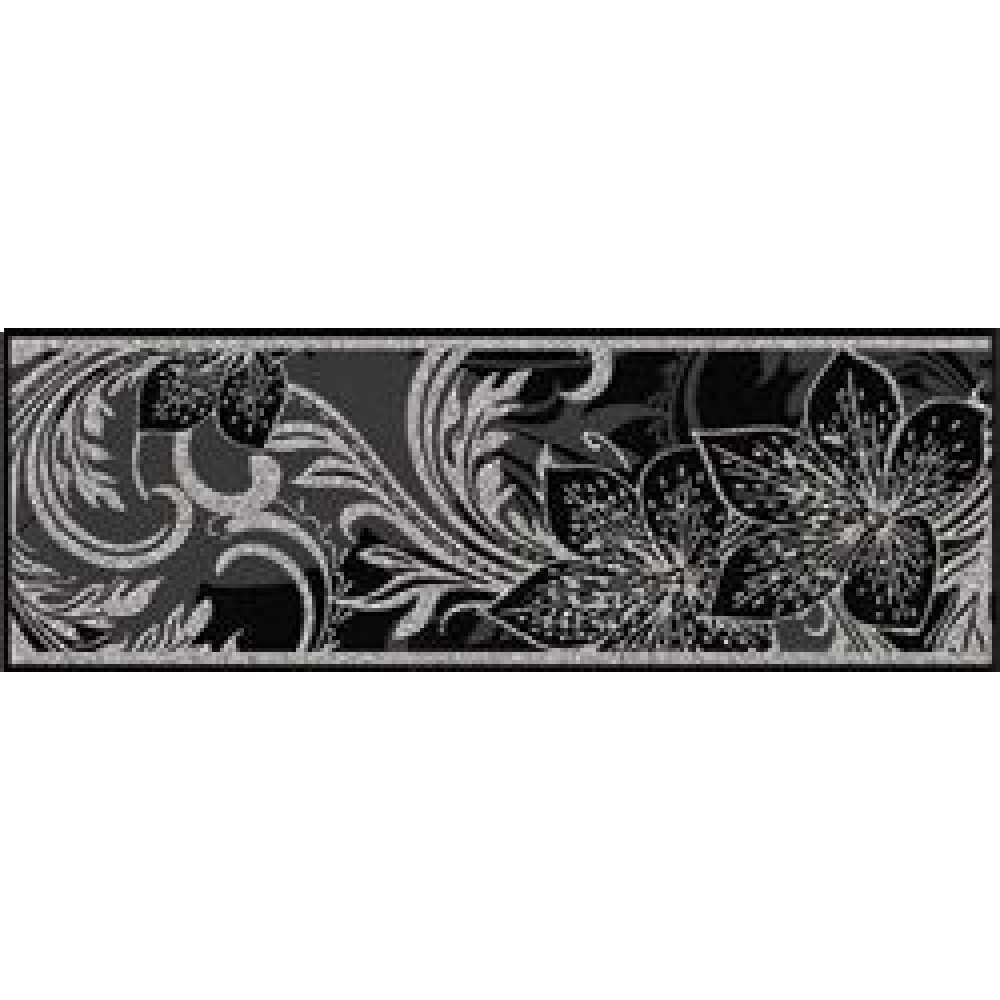 Бордюр Lasselsberger (LB Ceramics) Азур черный 8.5х25 см (1501-0047)