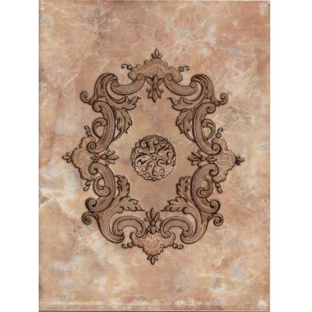 Декор Lasselsberger (LB Ceramics) Капри коричневый 25х33 см (1634-0092)