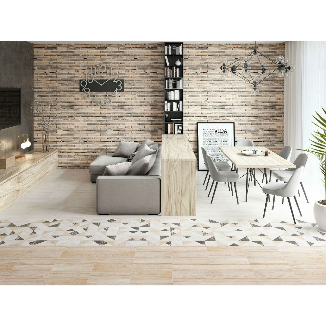 Керамогранит Lasselsberger Шервуд Натуральный 45х45 см (6046-0331)