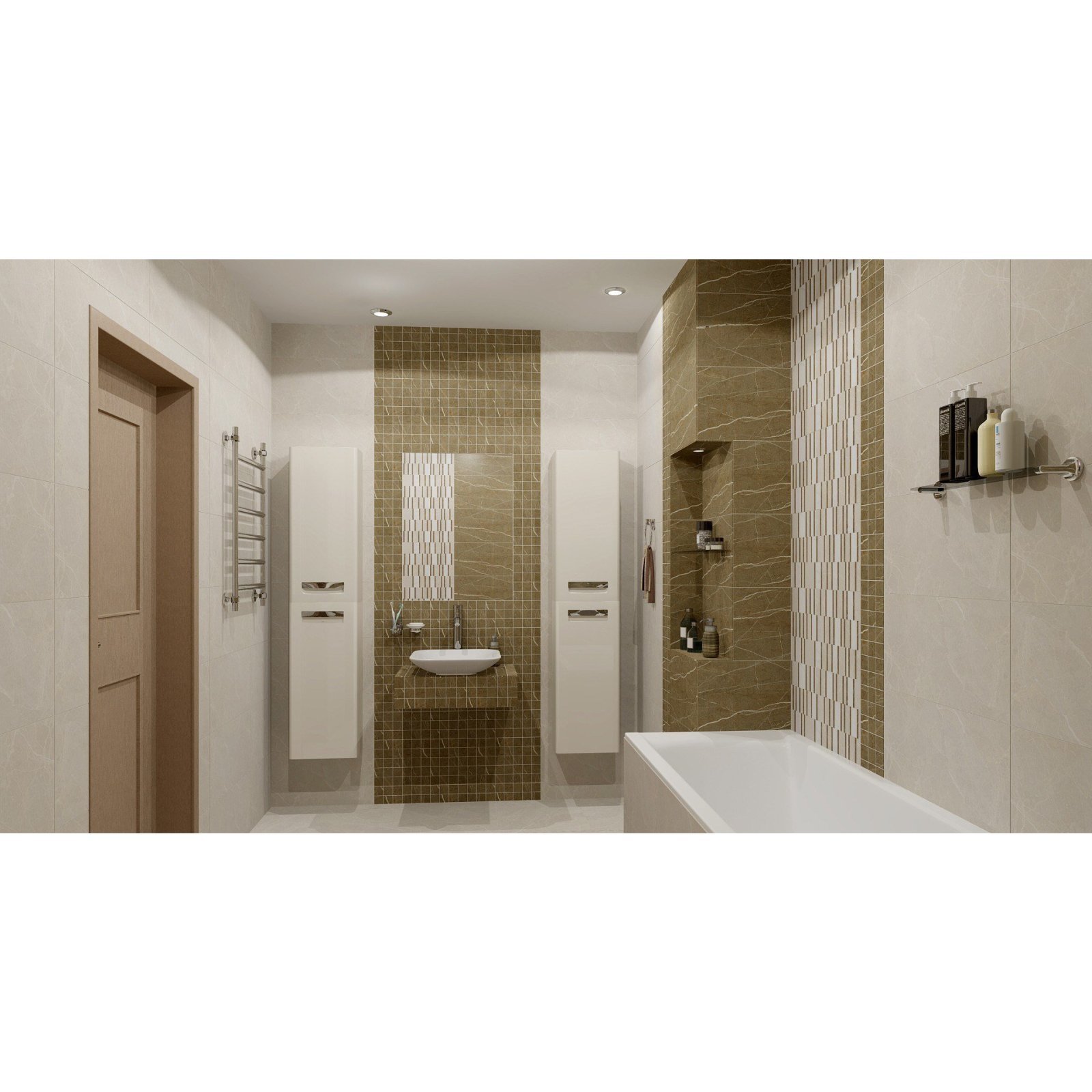 Керамогранит Vitra (Витра) Marmori Пулпис Бронзовый Полированный 7 60х120 см (K947013FLPR1VTS0)