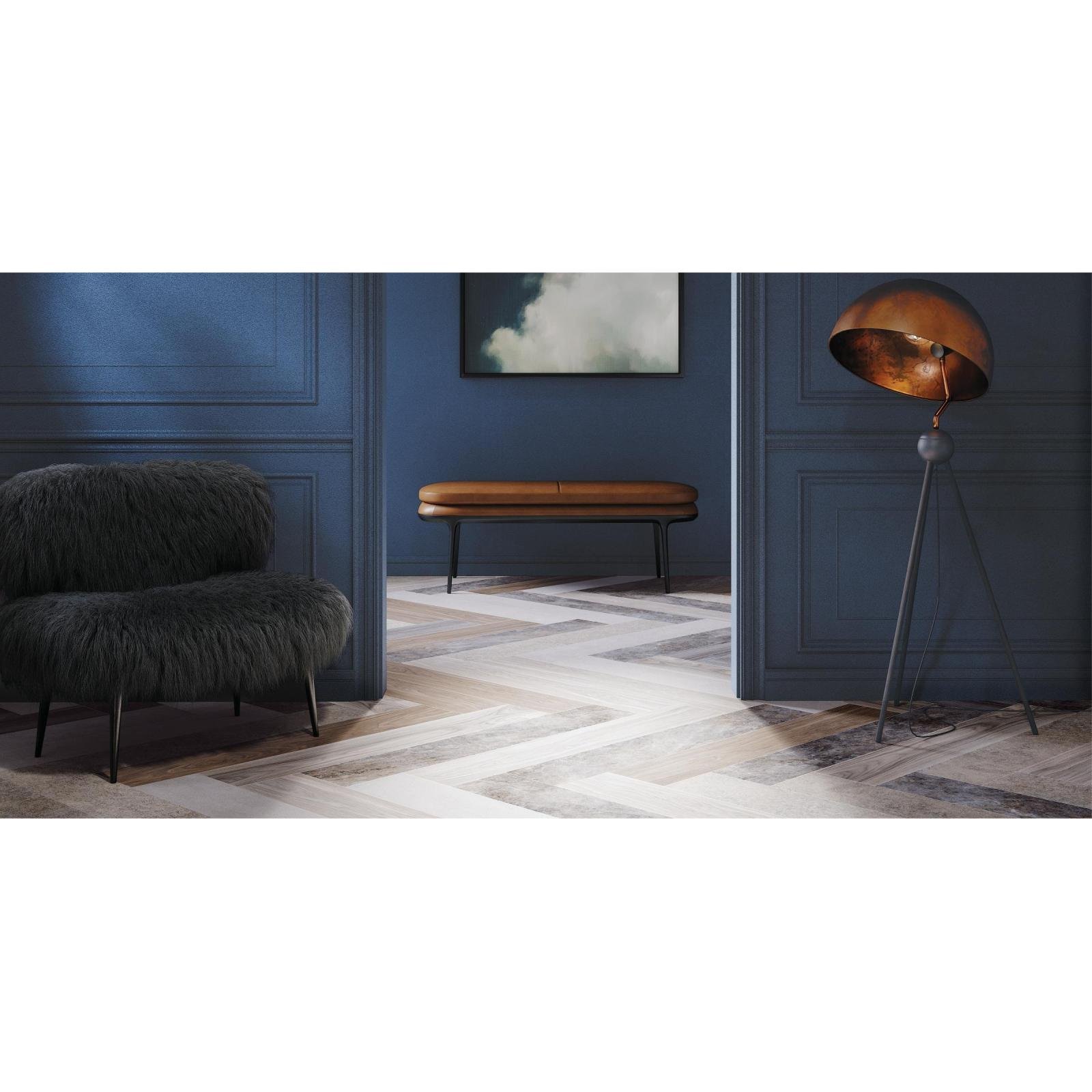 Керамогранит Vitra Wood-X Орех Беленый Матовый R10A Ректификат 20х120 см (K949582R0001VTE0)
