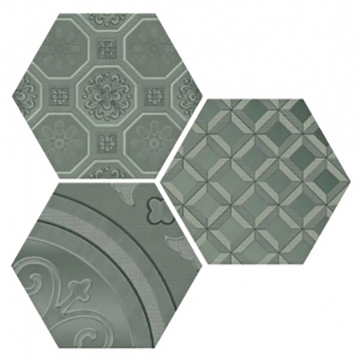 Декор Cifre Vodevil Dec. Grey 17,5x17,5 см (904010)