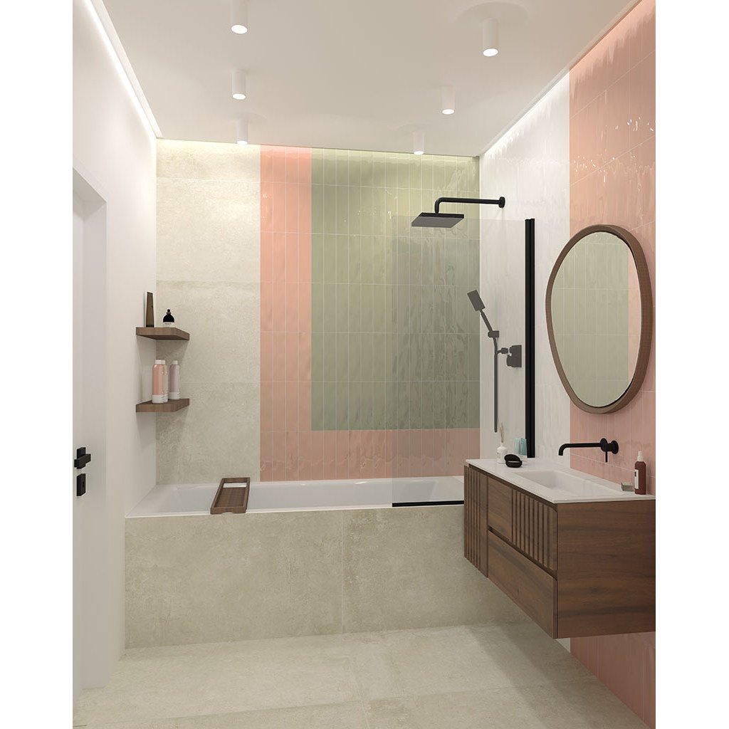 Настенная плитка Cifre Ceramica Kane grey 7,5x30 см глянц.