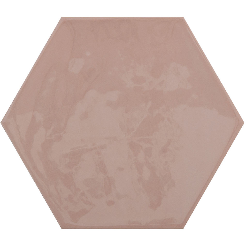 Стена Cifre Ceramica Kane hexagon pink 16x18 см глянц.