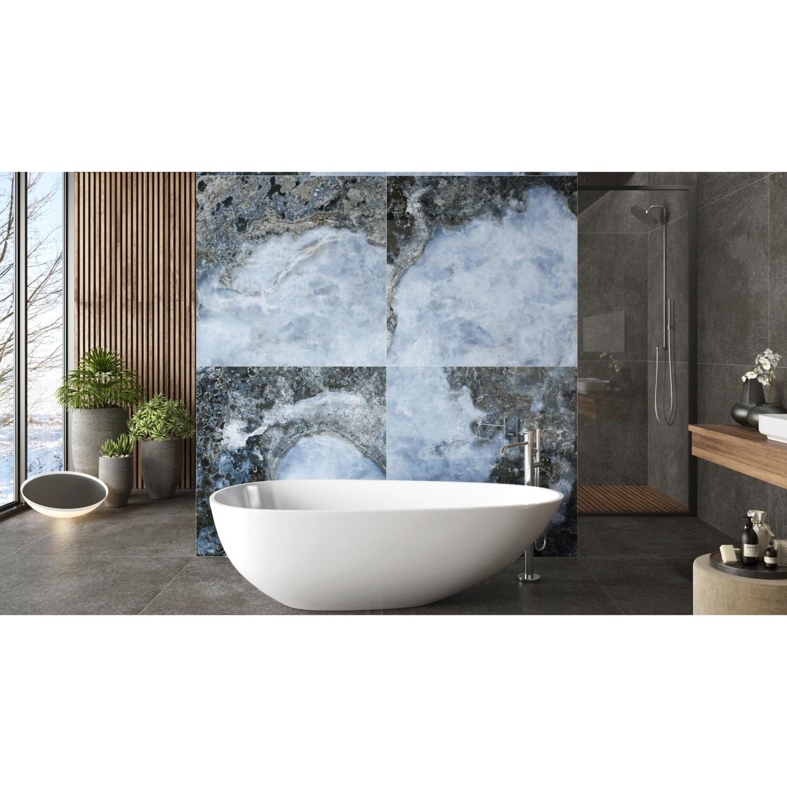 Керамогранит Pamesa Ceramica (Памеса Керамика) Cr.Lux Danae Navi Pul. Rect. 60х120 см, ректификат
