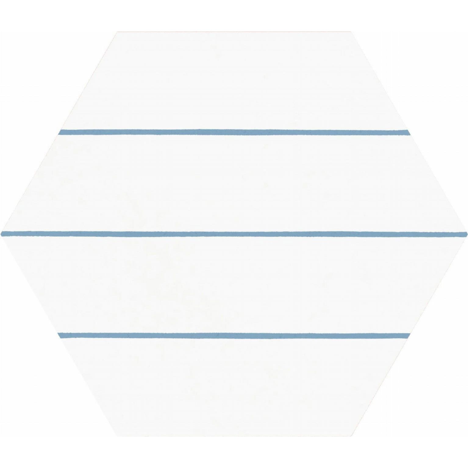 Керамогранит Codicer Hex. Porto Savona Blue 25x22 см