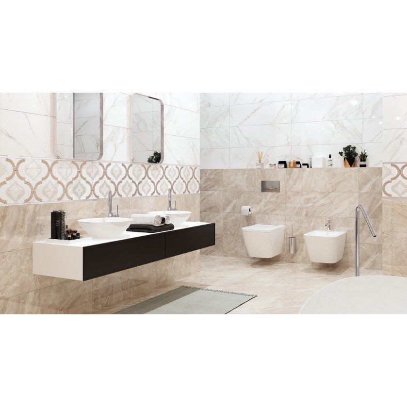 Декор Alma ceramica (Альма Керамика) Umberto 30х90х0,95 см Глянцевый DWU93UMB14R