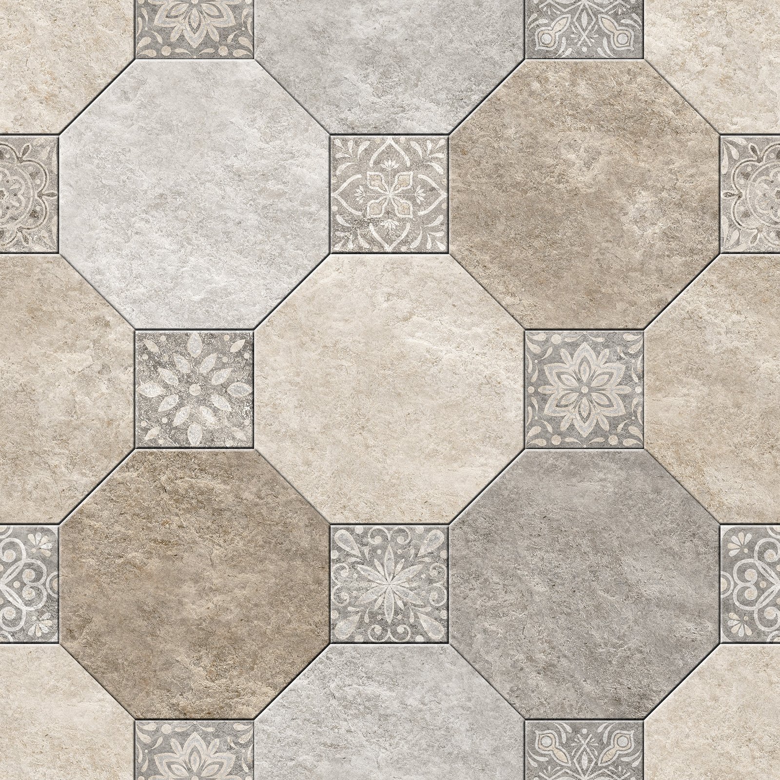Напольная плитка Alma ceramica (Альма Керамика) Bofort 41.8х41.8 см толщ. 0,8 см Матовая TFU03BFR404
