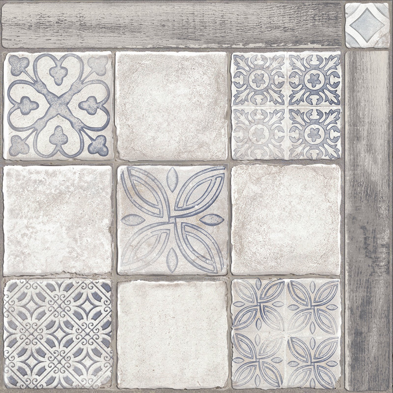 Напольная плитка Alma ceramica (Альма Керамика) Carteo 41.8х41.8 см толщ. 0,8 см Матовая TFU03CRT027