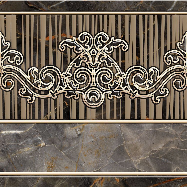 Декор Alma ceramica (Альма Керамика) Mitra 41,8х41,8 см DFU03MIT407