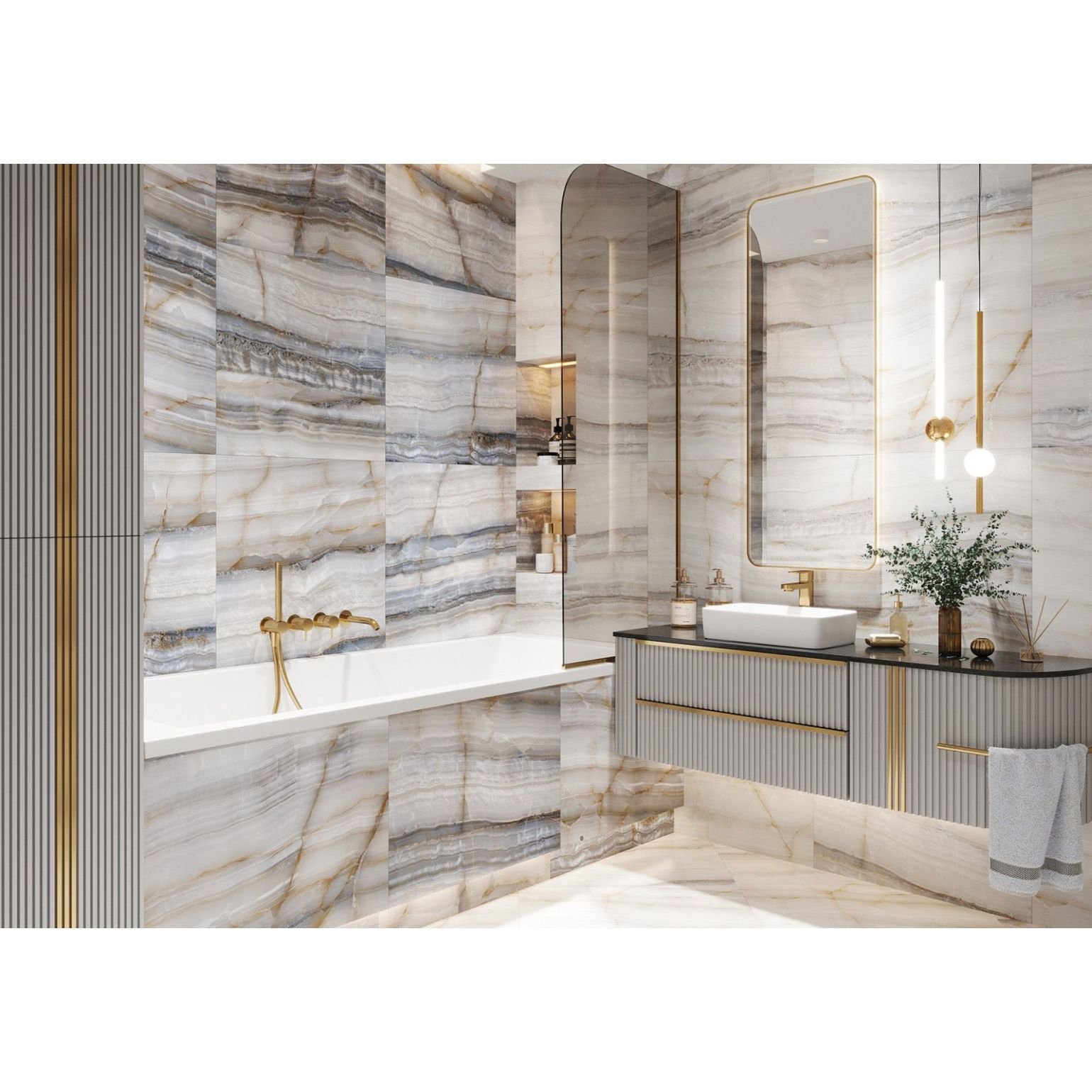 Керамогранит Alma Ceramica (Альма Керамика) Smeraldo 57х57х0,85 см Лаппатированный GFA57SMD07L