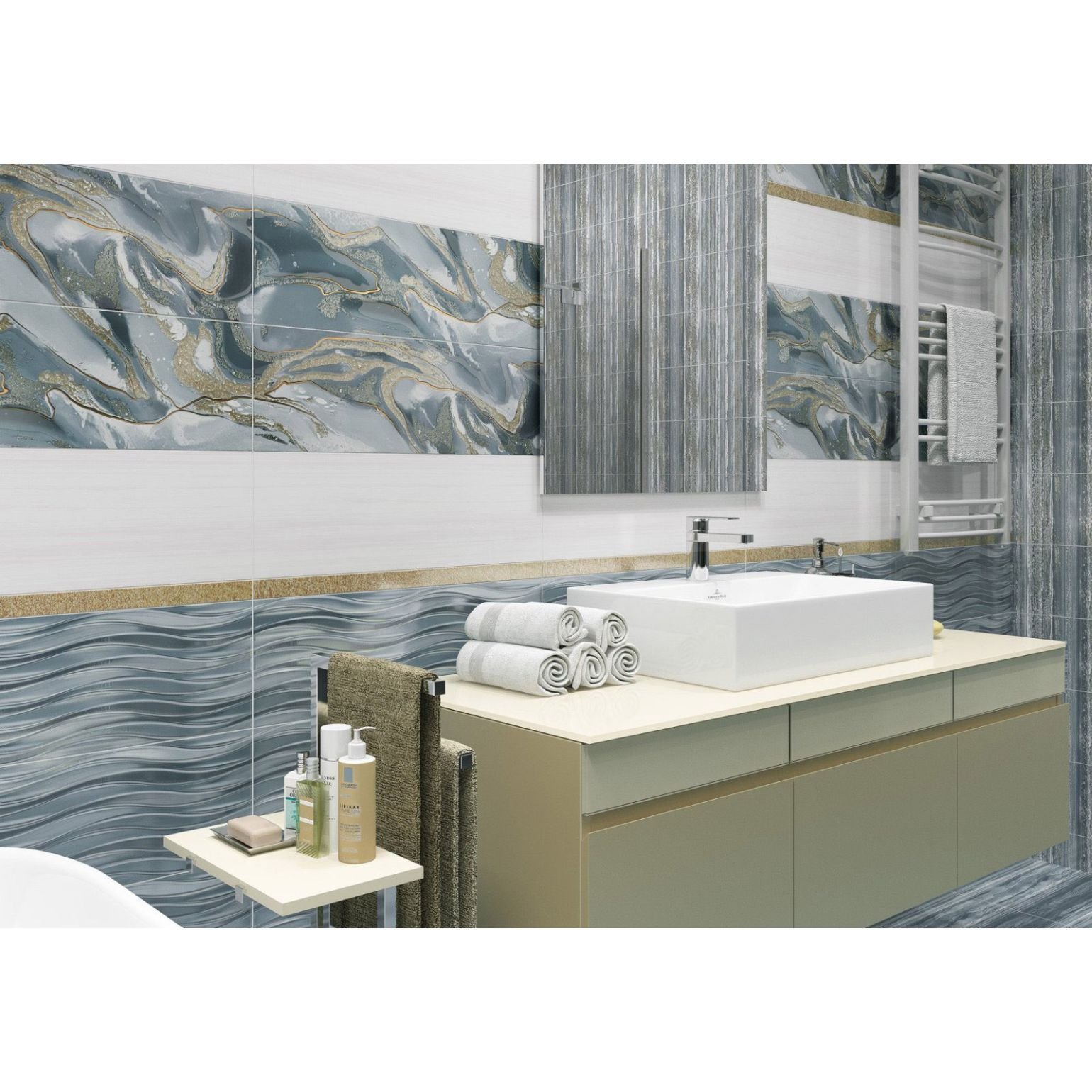 Настенная плитка Alma Ceramica (Альма Керамика) Tori 20х60х0,75 см TWA11TOR606