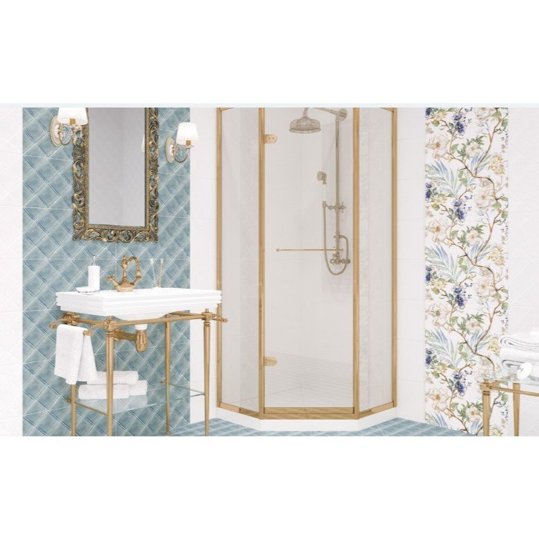 Бордюр Alma ceramica (Альма Керамика) Salvia 3х50х0,75 см Матовый BWU55UNI808