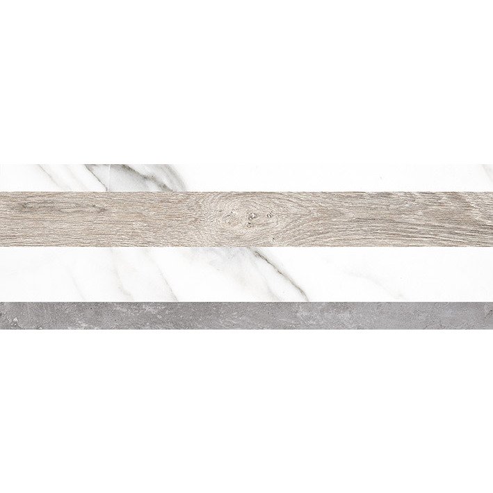 Настенная плитка Laparet (Лапарет) Arctic 20х60 см Серая 00-00-5-17-00-06-2487