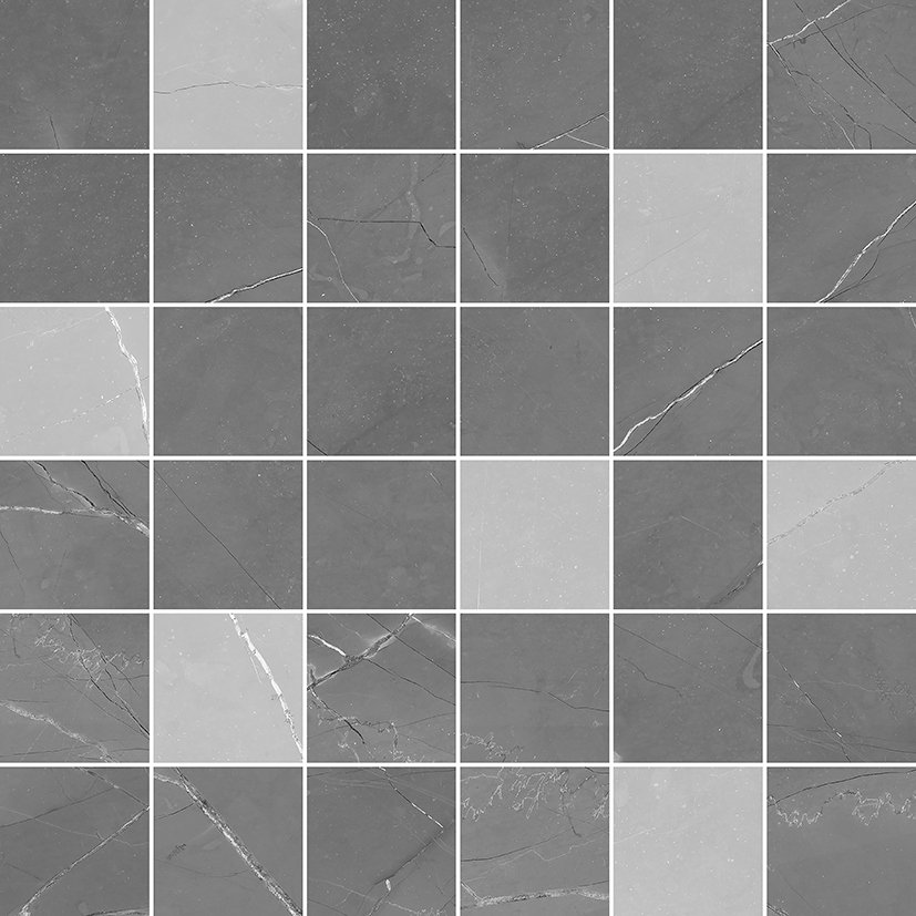 Мозаика Laparet (Лапарет) Lima серая 30х30 см