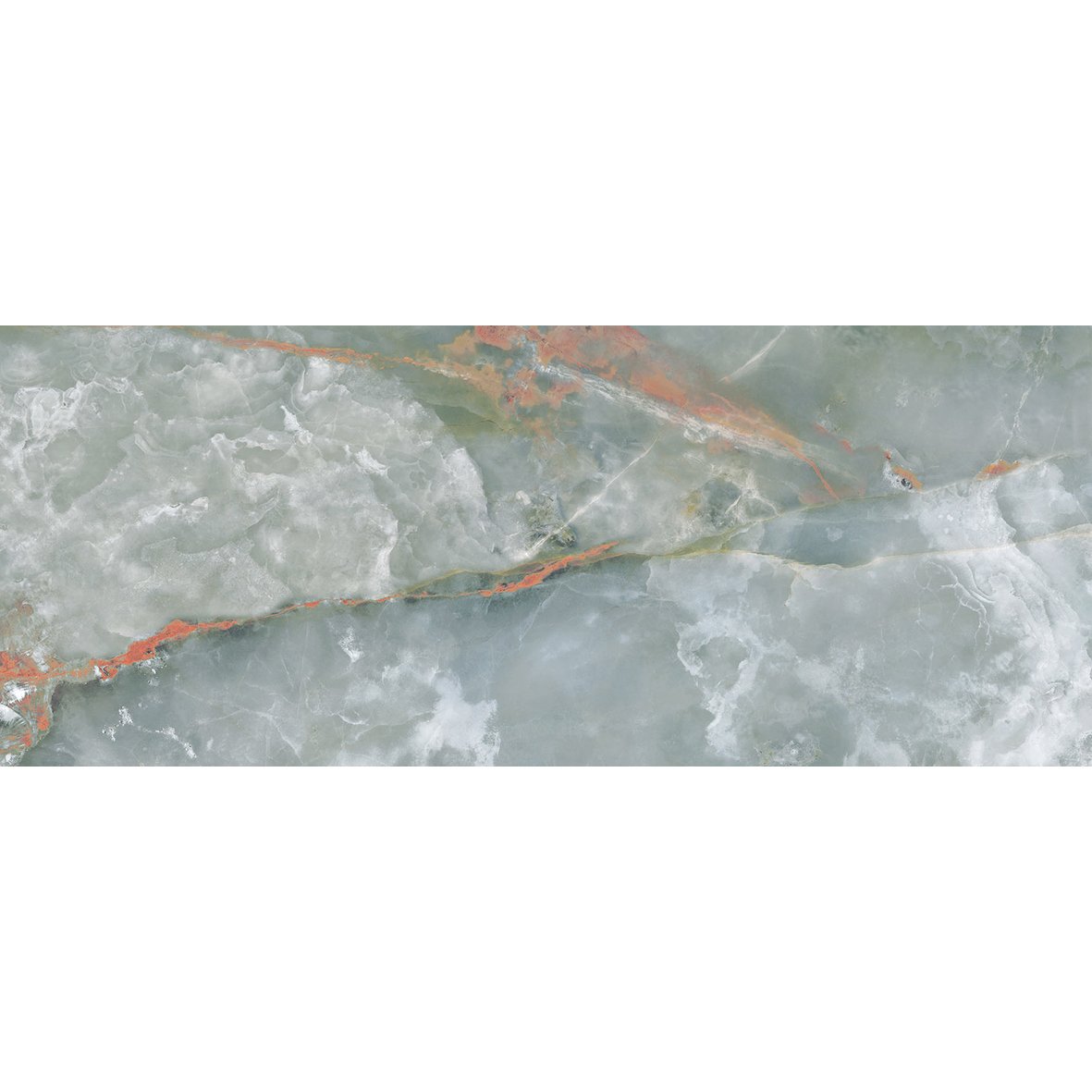 Плитка настенная Laparet (Лапарет) Roden бирюзовая 20х50 см