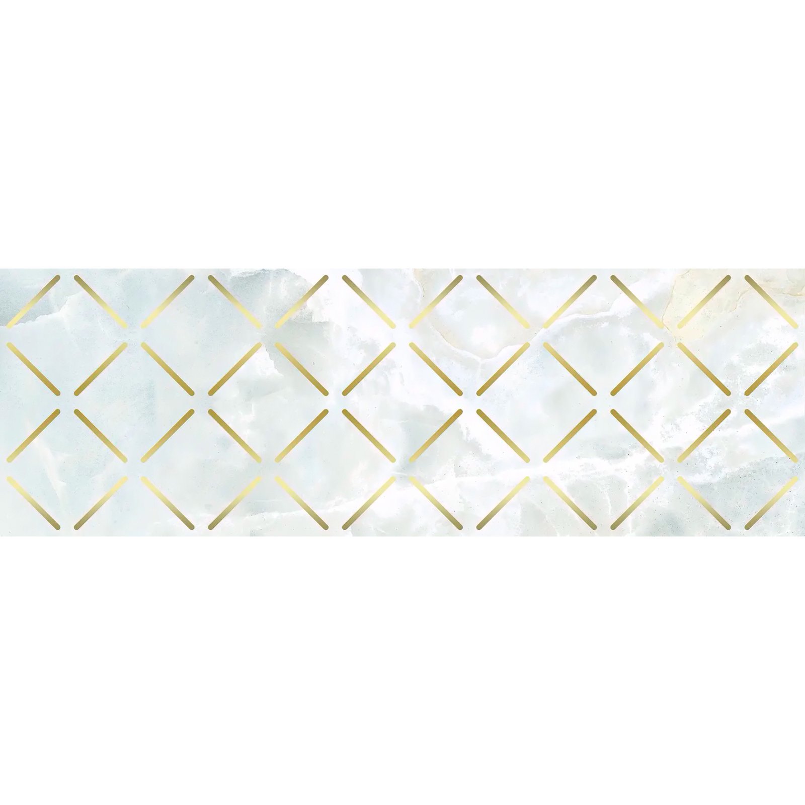 Декор Laparet (Лапарет) Eden светло-голубой 20х60 см, OSA16860148