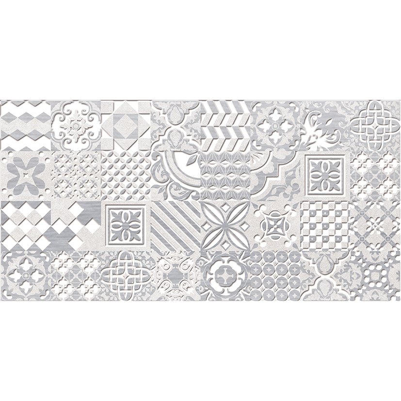 Декор Laparet (Лапарет) Bastion 20х40 см Серый 04-01-1-08-03-06-454-0