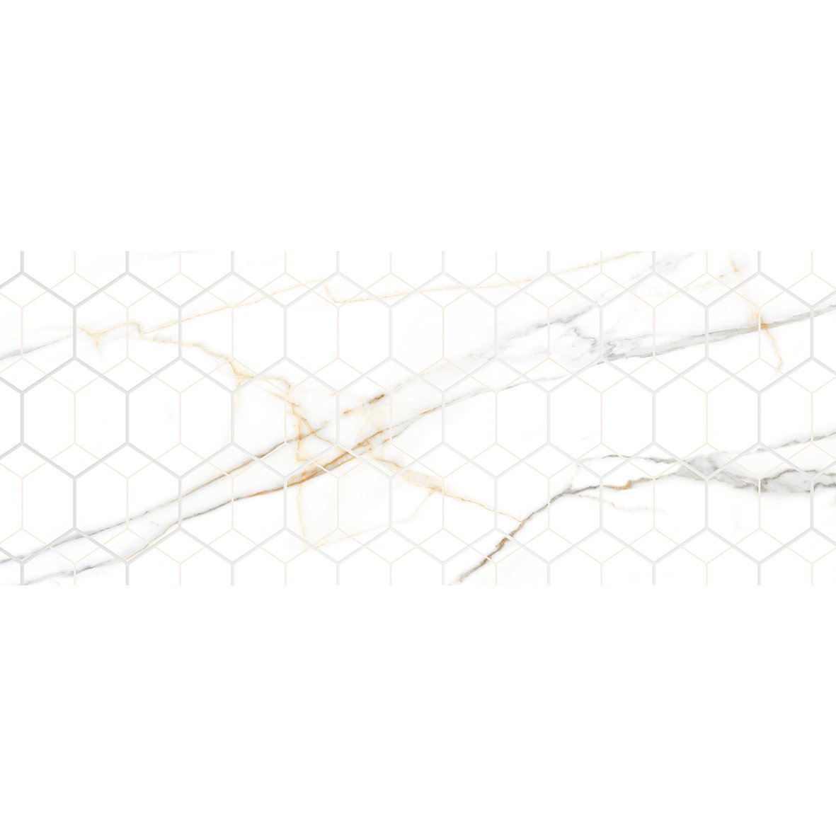 Декор Laparet (Лапарет) Champagne белый 20х50 см