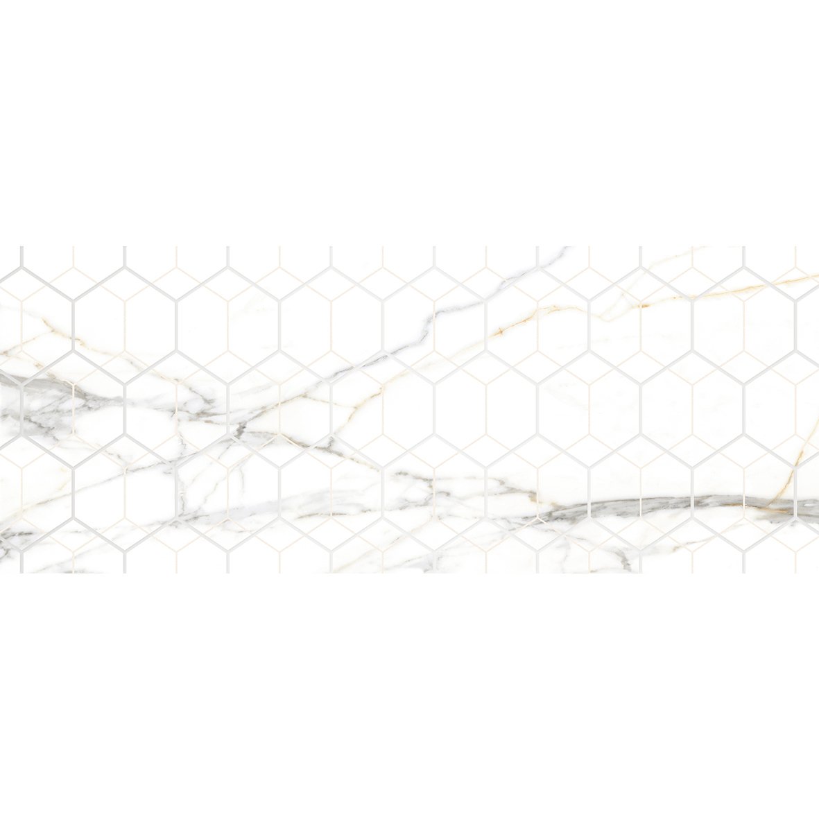 Декор Laparet (Лапарет) Champagne белый 20х50 см