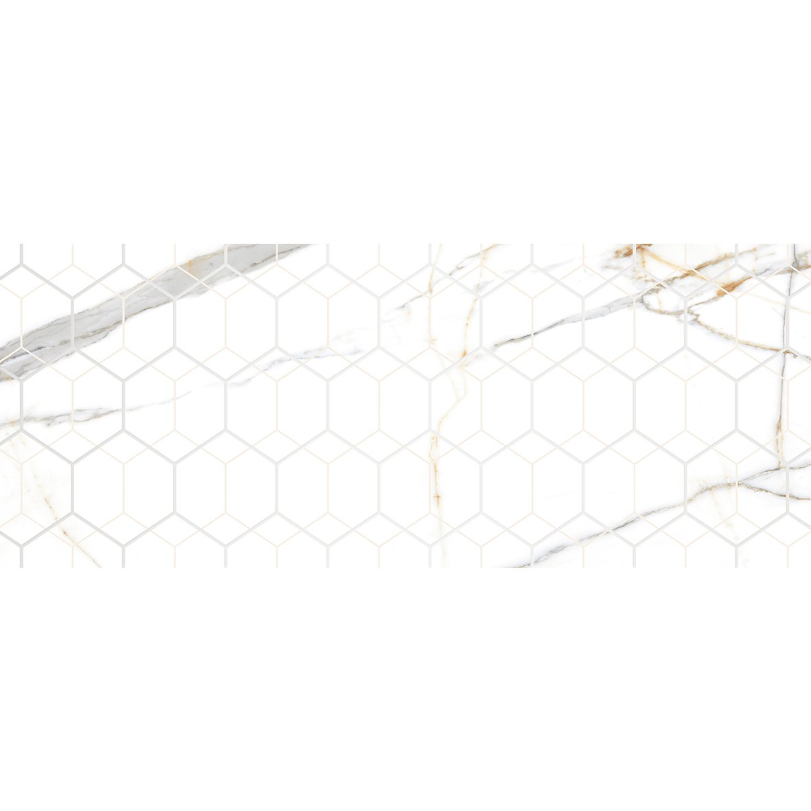 Декор Laparet (Лапарет) Champagne белый 20х50 см