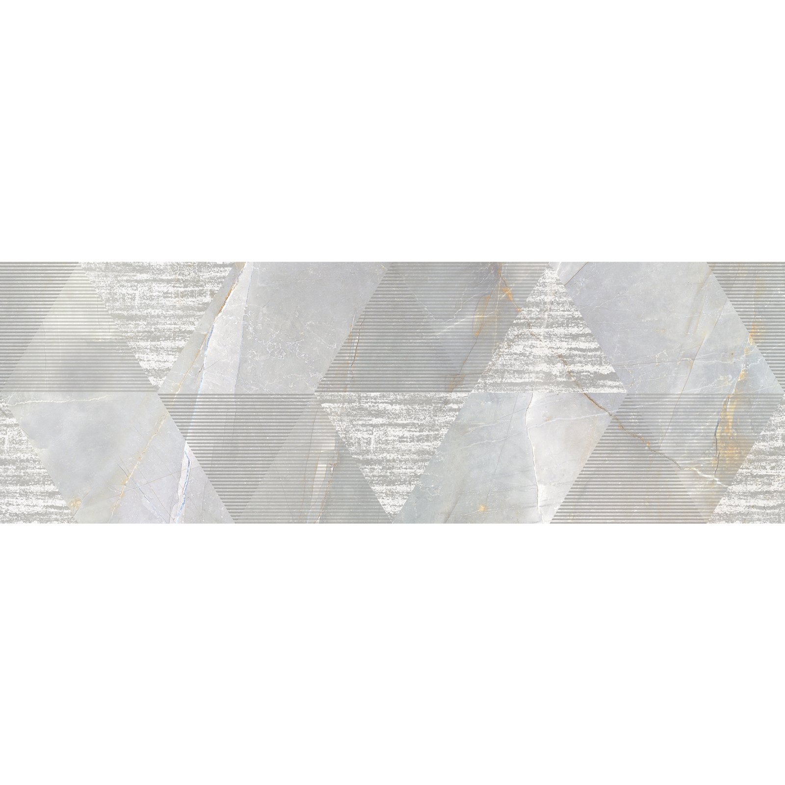 Декор Laparet (Лапарет) Shade серый 25х75 см