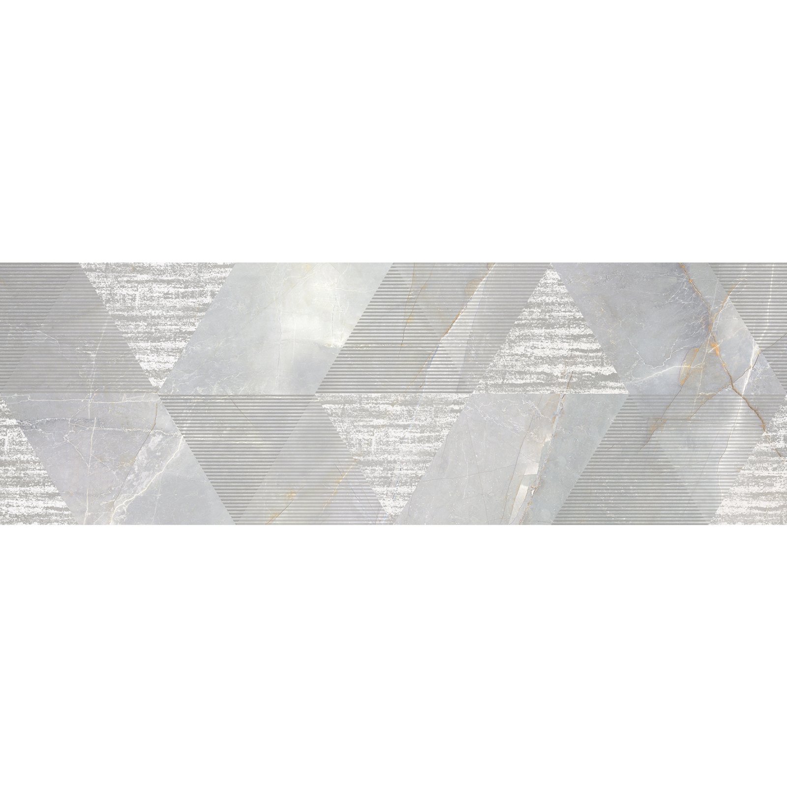 Декор Laparet (Лапарет) Shade серый 25х75 см