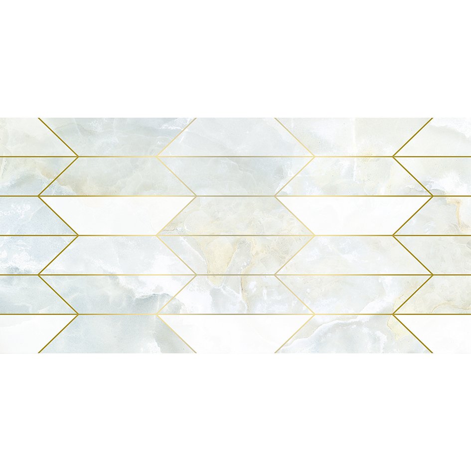 Декор Laparet (Лапарет) Sky голубой 25х50 см, OSA19334049