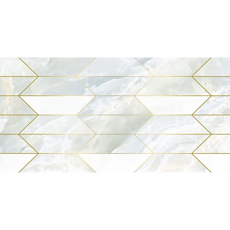 Декор Laparet (Лапарет) Sky голубой 25х50 см, OSA19334049