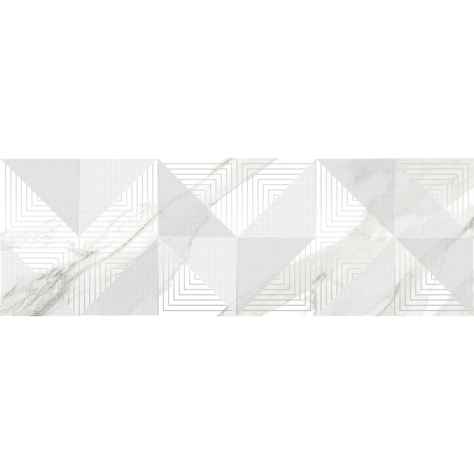 Декор Laparet (Лапарет) Balance белый 25х75 см