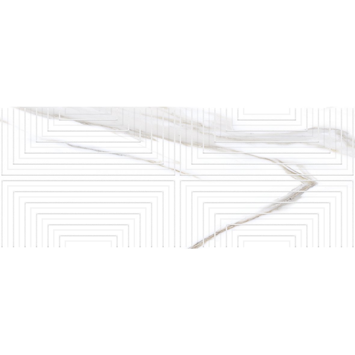 Декор Laparet (Лапарет) Aria белый 20х50 см