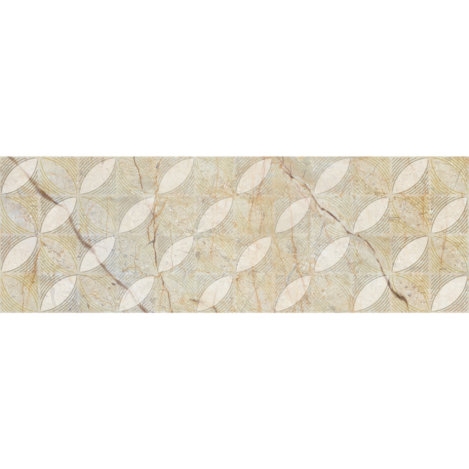 Декор Laparet (Лапарет) Siera светло-бежевый 25х75 см, 19-03-11-2579