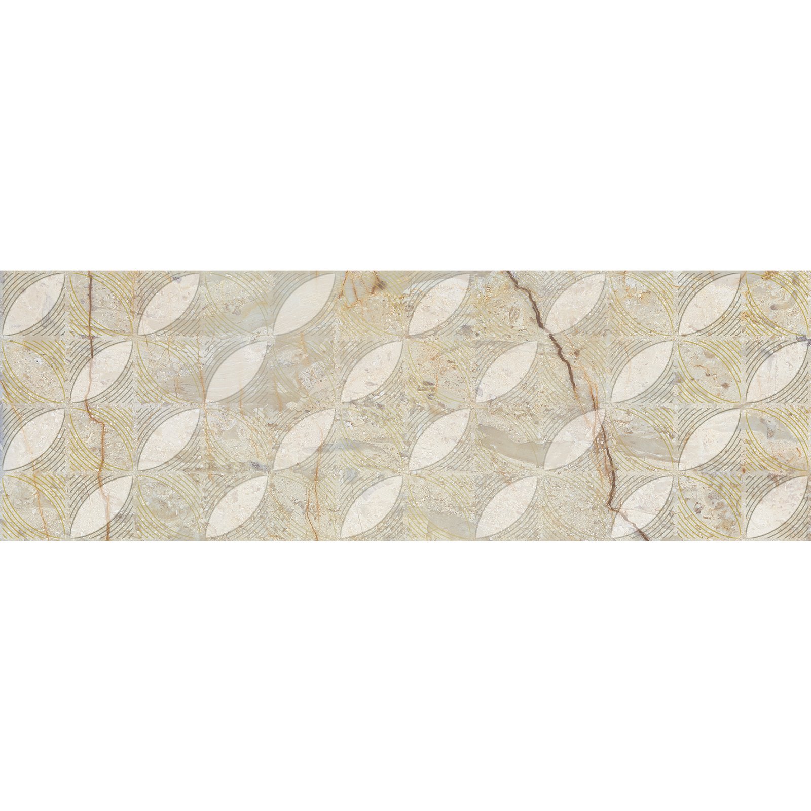 Декор Laparet (Лапарет) Siera светло-бежевый 25х75 см, 19-03-11-2579
