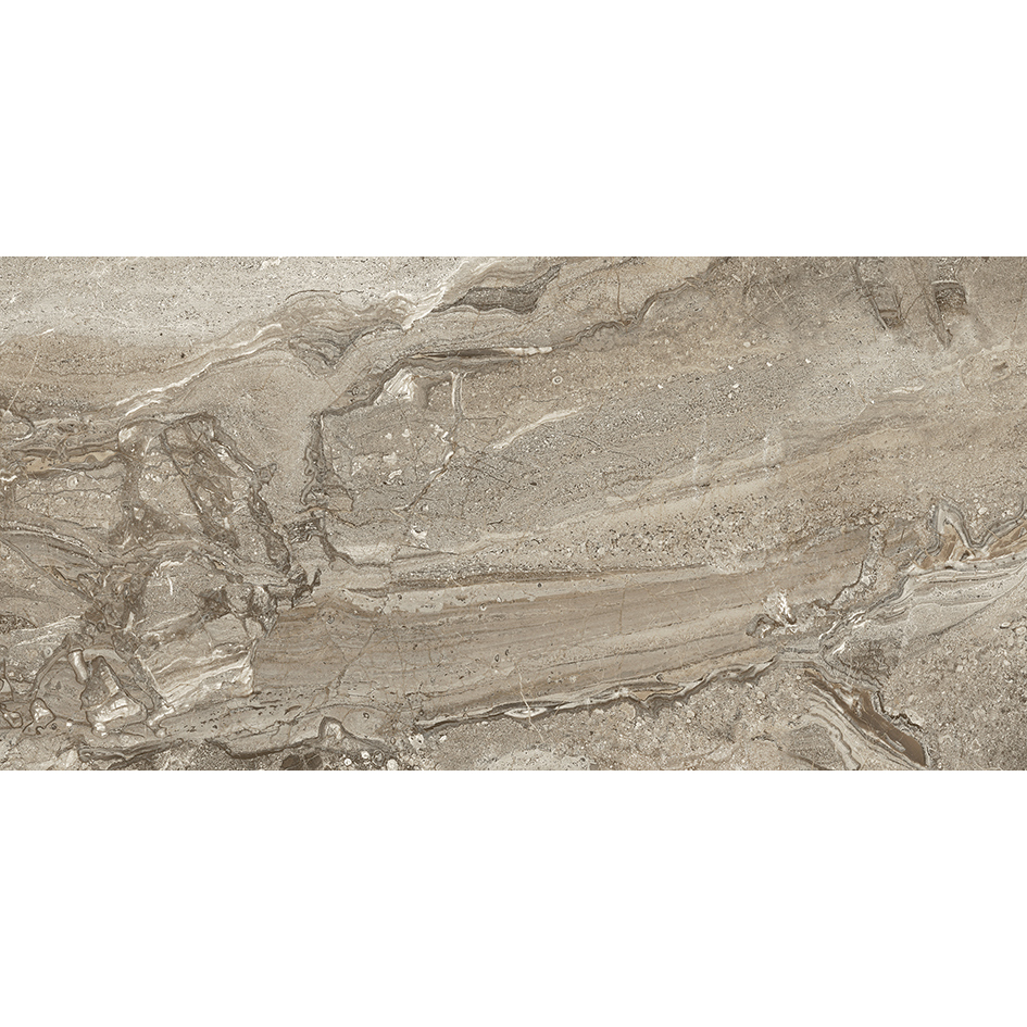 Плитка настенная Laparet Gregory коричневая 34045 25х50 см