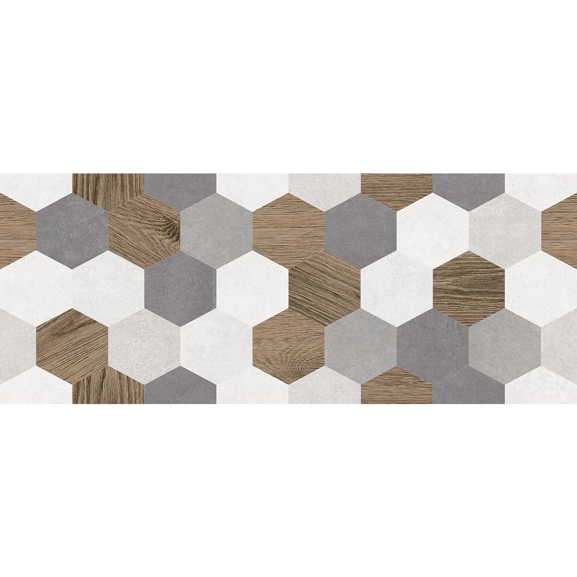 Плитка настенная Laparet (Лапарет) Betonhome серая мозаика 20х50 см