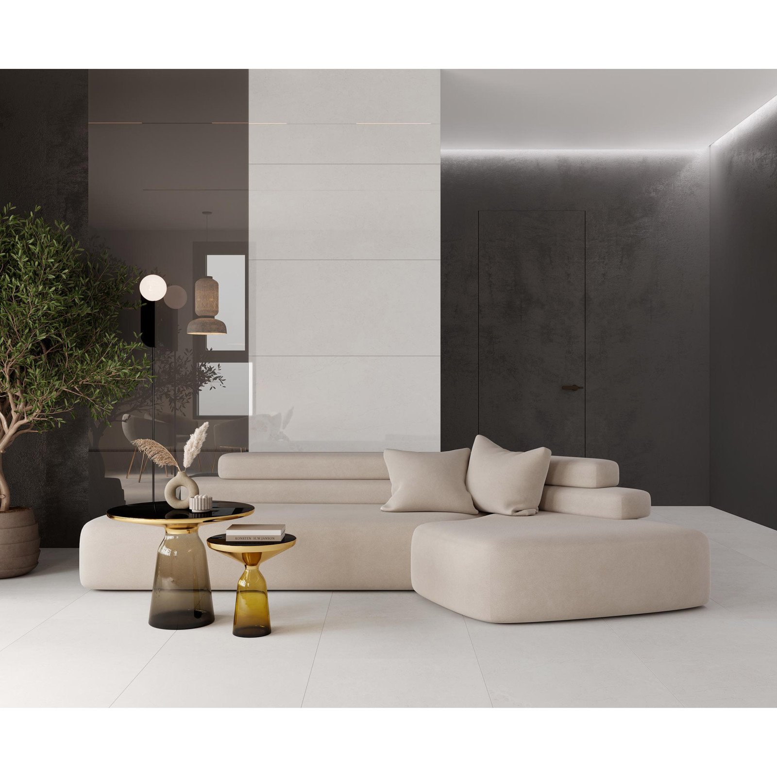 Керамогранит Laparet (Лапарет) Novelle Gris 60х60 см Полированный