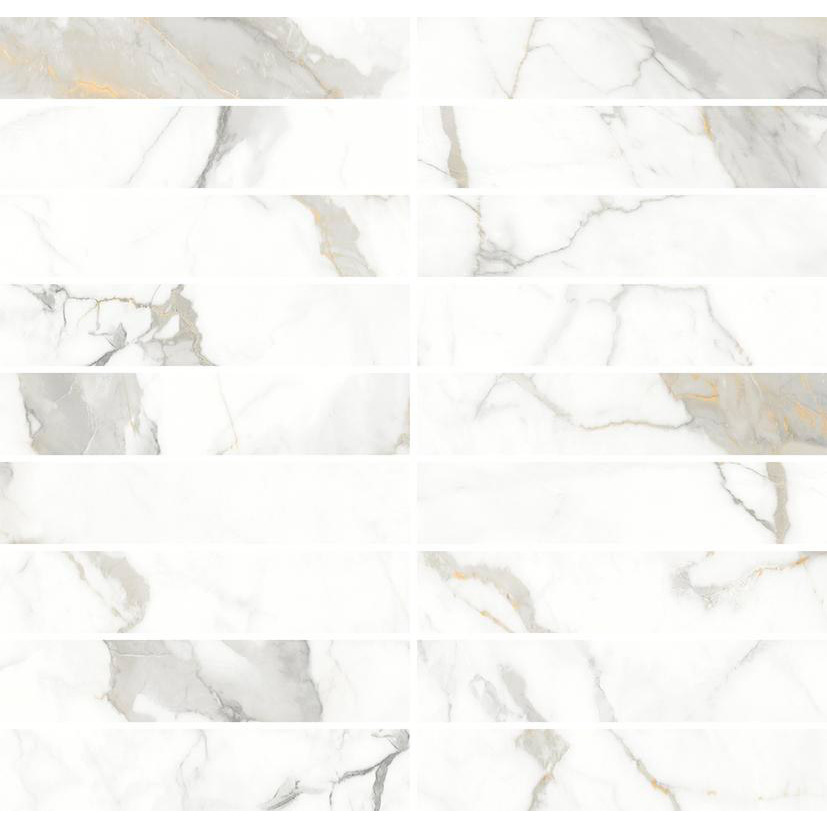 Плитка керамическая Laparet Laurel Мозаика белая 28,6х29,8 см
