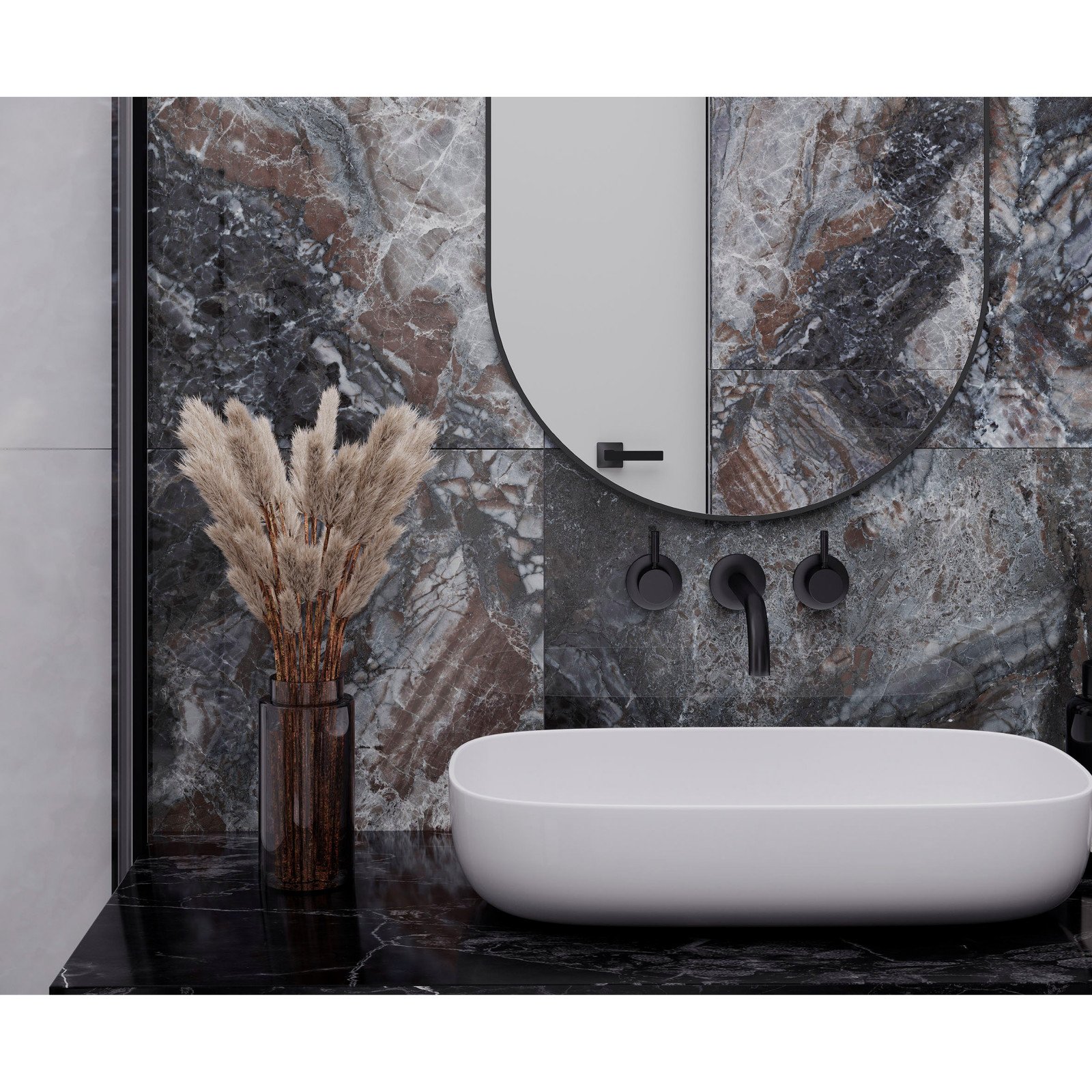 Керамогранит Laparet (Лапарет) Vega Brown 60x60 см Полированный