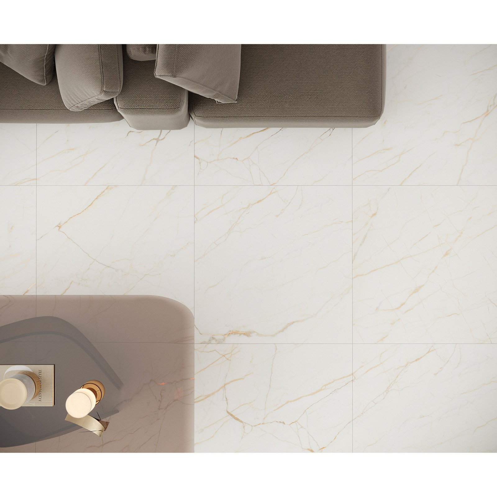 Керамогранит Laparet (Лапарет) Europa Gold 60x60 см Карвинг