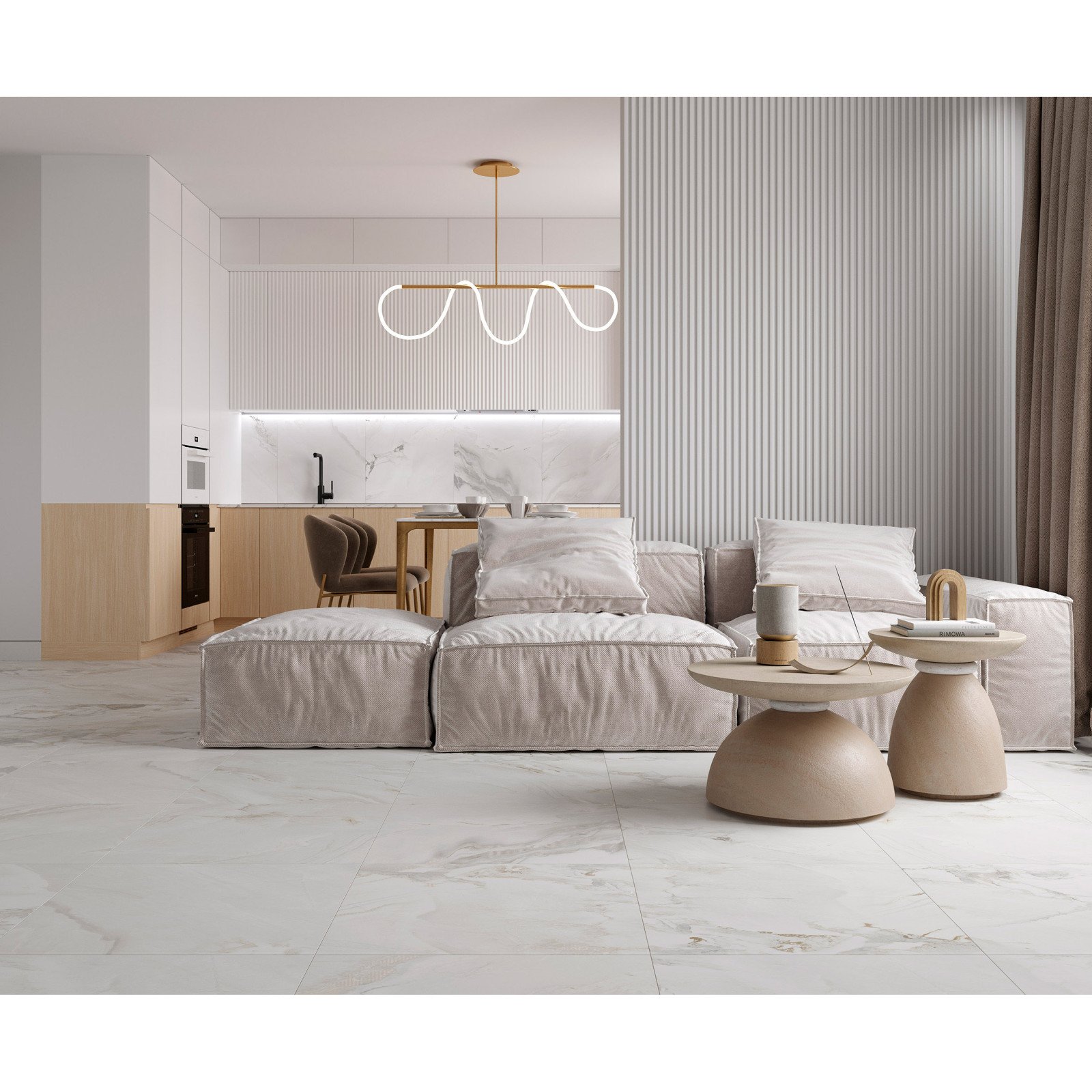 Керамогранит Laparet (Лапарет) Diona 60x60 см Карвинг