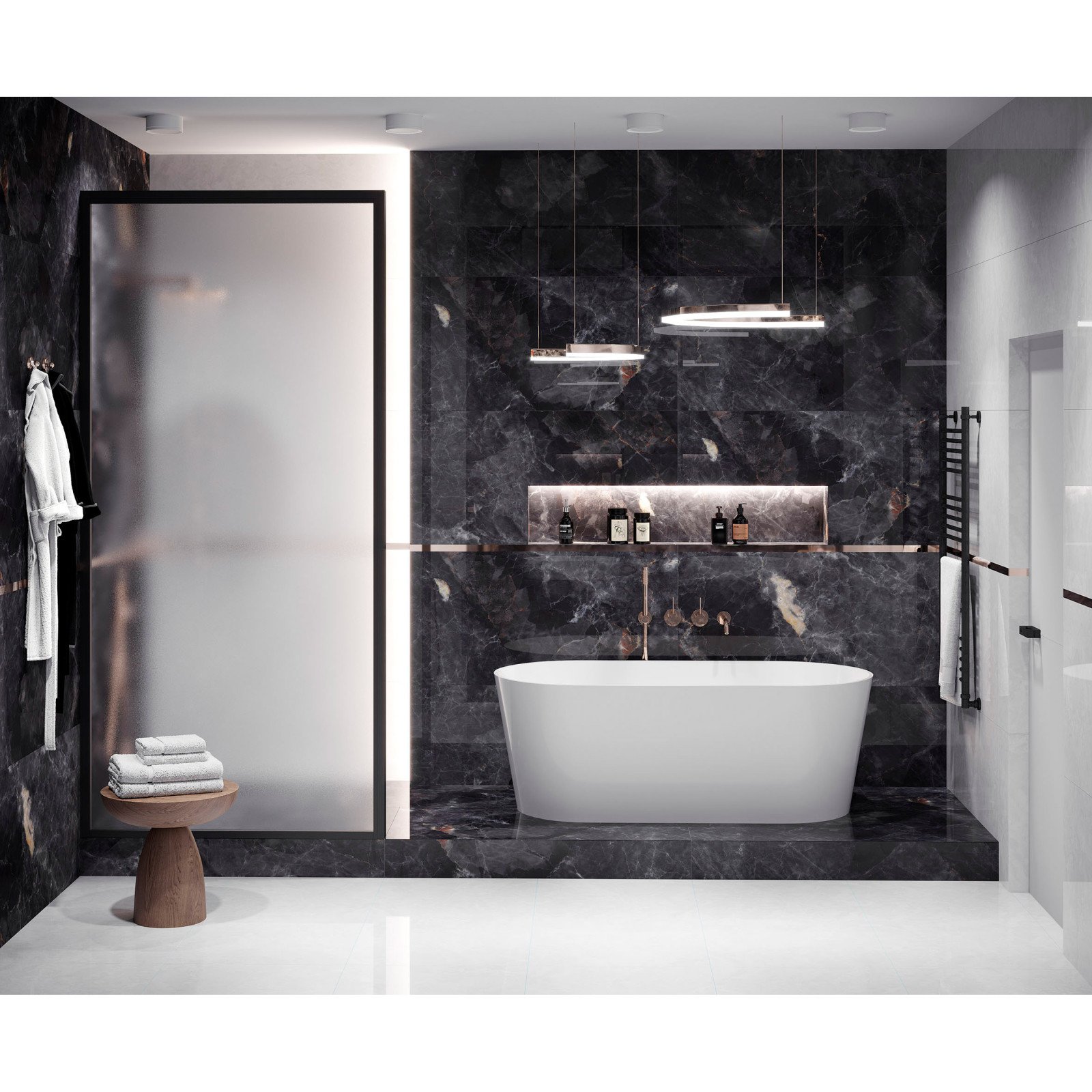 Керамогранит Laparet (Лапарет) Aliot Blue 60x60 см Полированный